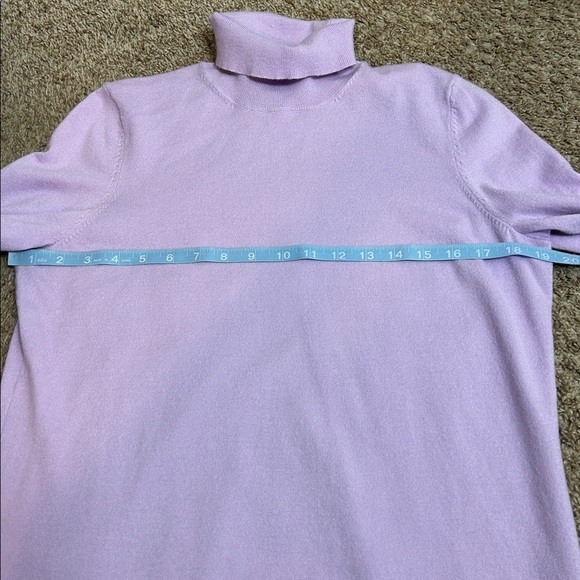 Torrid Light Purple Turtleneck Sweater Lightweight 0 L 12 - Picture 6 of 10
